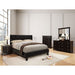 Velen Bed Black & White - Casa Morelos / Coahuila Furniture (Oklahoma City, OK)