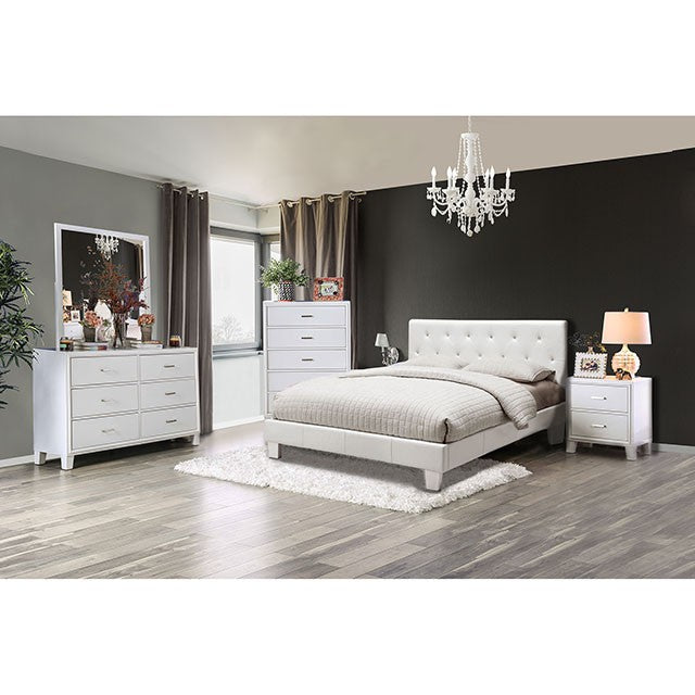 Velen Bed Black & White - Casa Morelos / Coahuila Furniture (Oklahoma City, OK)