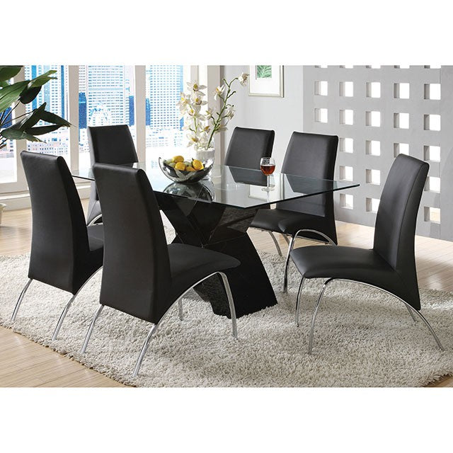Wailoa 7 Pc Dining Table Set - Casa Morelos / Coahuila Furniture (Oklahoma City, OK)