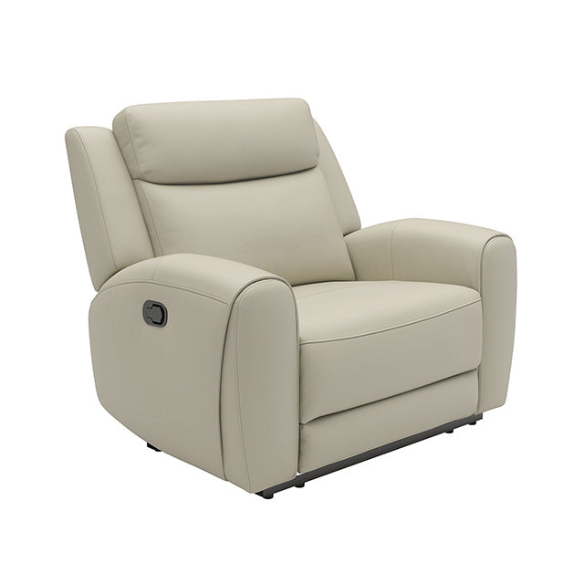 Jacobus Manual Recliner - Leather - Casa Morelos / Coahuila Furniture (Oklahoma City, OK)