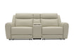 Jacobus Manual Recliner Loveseat w/ Console - Casa Morelos / Coahuila Furniture (Oklahoma City, OK)