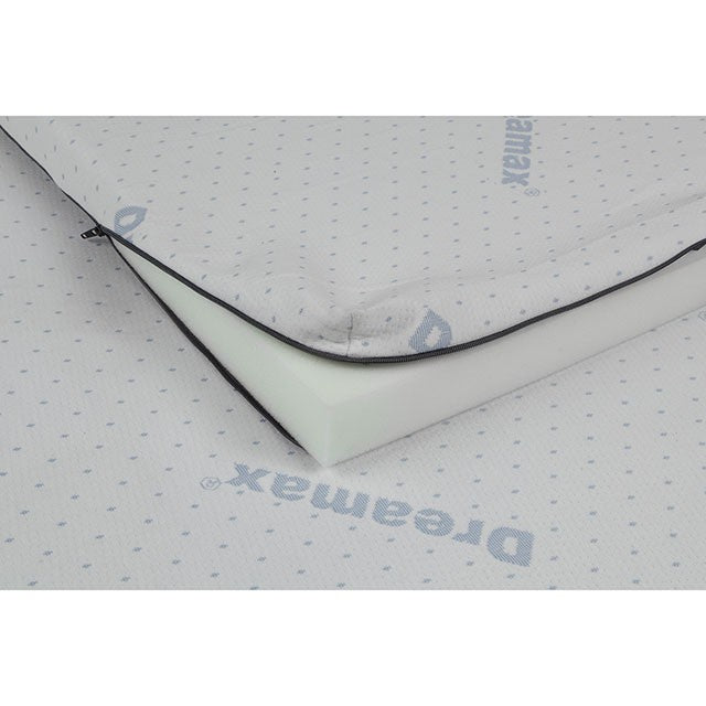 Ilene White Memory Foam Topper, Cal.King - Casa Morelos / Coahuila Furniture (Oklahoma City, OK)