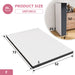 Hollyhock 3" Full Tri-Fold Memory Foam Topper - Casa Morelos / Coahuila Furniture (Oklahoma City, OK)