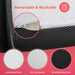 Hollyhock 3" Queen Tri-Fold Memory Foam Topper - Casa Morelos / Coahuila Furniture (Oklahoma City, OK)