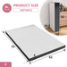 Hollyhock 4" Full Tri-Fold Memory Foam Topper - Casa Morelos / Coahuila Furniture (Oklahoma City, OK)