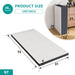 Hollyhock 4" Queen Tri-Fold Memory Foam Topper - Casa Morelos / Coahuila Furniture (Oklahoma City, OK)