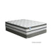 SIDDALEE White/Gray 16" Euro Pillow Top Mattress, Cal.King - Casa Morelos / Coahuila Furniture (Oklahoma City, OK)