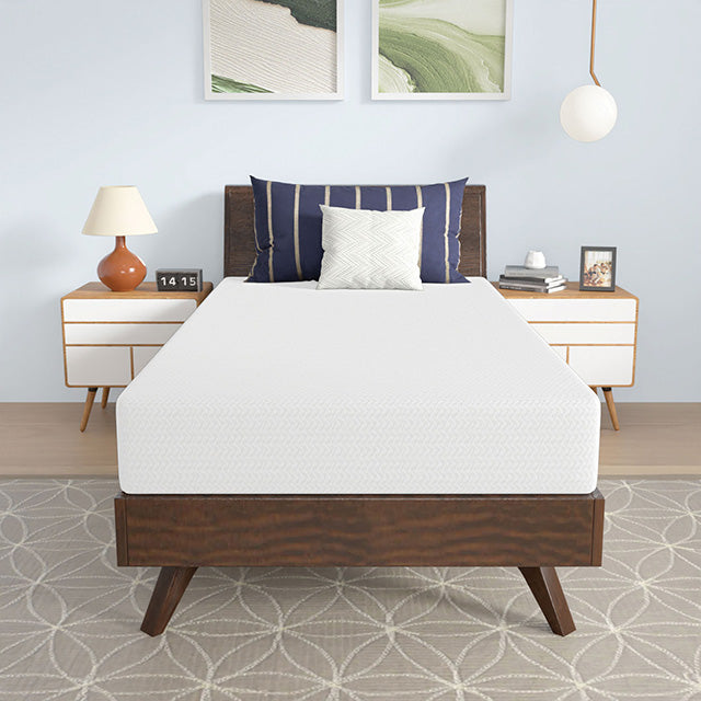 Nasturtium 8" Twin Bamboo Charcoal Infused Memory Foam - Casa Morelos / Coahuila Furniture (Oklahoma City, OK)
