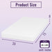 Nasturtium 8" Twin Bamboo Charcoal Infused Memory Foam - Casa Morelos / Coahuila Furniture (Oklahoma City, OK)