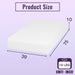 Nasturtium 10" Twin Bamboo Charcoal Infused Memory Foam - Casa Morelos / Coahuila Furniture (Oklahoma City, OK)