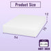 Nasturtium 12" Full Bamboo Charcoal Infused Memory Foam - Casa Morelos / Coahuila Furniture (Oklahoma City, OK)