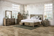 Oakridge Bed Brown & Grey - Casa Morelos / Coahuila Furniture (Oklahoma City, OK)