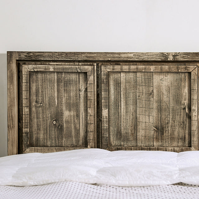 Oakridge Bed Brown & Grey - Casa Morelos / Coahuila Furniture (Oklahoma City, OK)