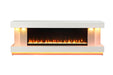Peseux 71" TV Stand w/ Electric Fire Place - Casa Morelos / Coahuila Furniture (Oklahoma City, OK)