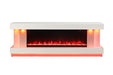 Peseux 71" TV Stand w/ Electric Fire Place - Casa Morelos / Coahuila Furniture (Oklahoma City, OK)