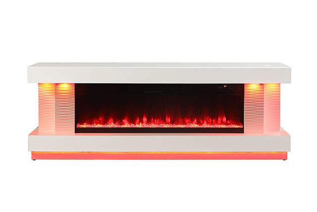 Peseux 71" TV Stand w/ Electric Fire Place - Casa Morelos / Coahuila Furniture (Oklahoma City, OK)