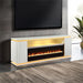 Medea 71" TV Stand w/ Electric Fire Place - Casa Morelos / Coahuila Furniture (Oklahoma City, OK)