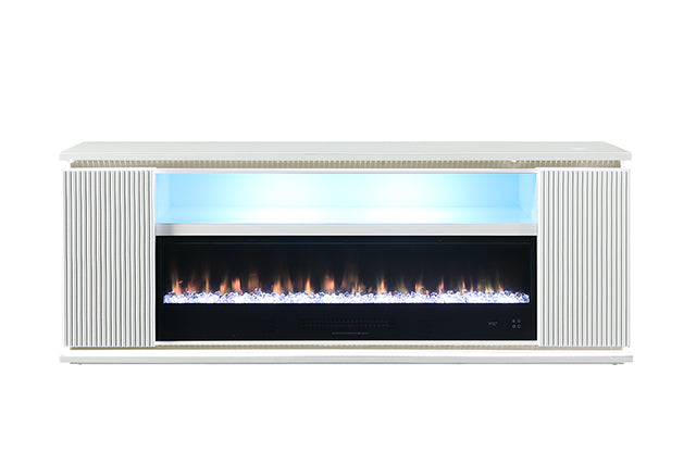 Medea 71" TV Stand w/ Electric Fire Place - Casa Morelos / Coahuila Furniture (Oklahoma City, OK)