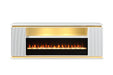 Medea 71" TV Stand w/ Electric Fire Place - Casa Morelos / Coahuila Furniture (Oklahoma City, OK)