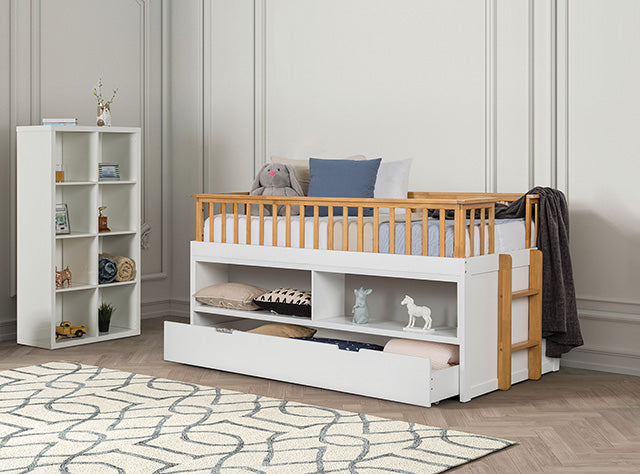 McPherson Twin Captain Bed - Casa Morelos / Coahuila Furniture (Oklahoma City, OK)