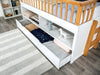 McPherson Twin Captain Bed - Casa Morelos / Coahuila Furniture (Oklahoma City, OK)