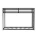 Rothwell Metal Bunk Bed Twin/ Full - Casa Morelos / Coahuila Furniture (Oklahoma City, OK)