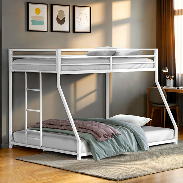 Rothwell Metal Bunk Bed Twin/ Full - Casa Morelos / Coahuila Furniture (Oklahoma City, OK)