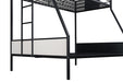 Molton Twin/Full Metal Bunkbed - Casa Morelos / Coahuila Furniture (Oklahoma City, OK)