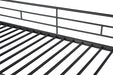 Myles Twin Loft Bed White, Silver & Black - Casa Morelos / Coahuila Furniture (Oklahoma City, OK)