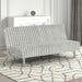 Hinwil Futon Sofa Bed Pink, Beige Grey, & Black - Casa Morelos / Coahuila Furniture (Oklahoma City, OK)