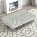 Hinwil Futon Sofa Bed Pink, Beige Grey, & Black - Casa Morelos / Coahuila Furniture (Oklahoma City, OK)