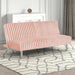 Hinwil Futon Sofa Bed Pink, Beige Grey, & Black - Casa Morelos / Coahuila Furniture (Oklahoma City, OK)
