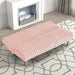 Hinwil Futon Sofa Bed Pink, Beige Grey, & Black - Casa Morelos / Coahuila Furniture (Oklahoma City, OK)