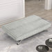 Villeneuve Futon Sofa Bed Black, Pink, & Grey - Casa Morelos / Coahuila Furniture (Oklahoma City, OK)