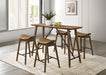Klamath 5 Pc Counter Ht Table Set - Casa Morelos / Coahuila Furniture (Oklahoma City, OK)