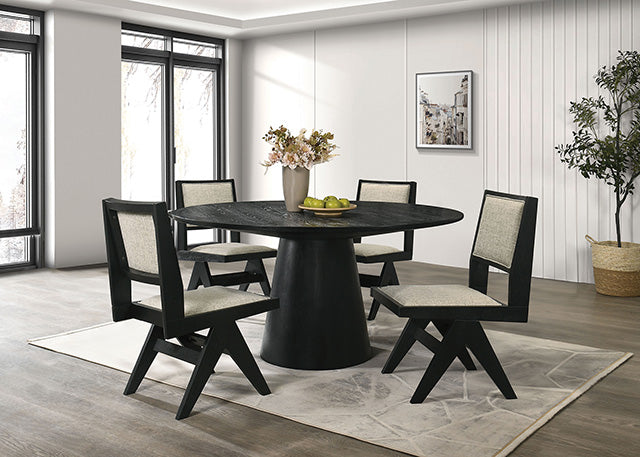 Tottenham 5 Pc Dining Table Set - Casa Morelos / Coahuila Furniture (Oklahoma City, OK)