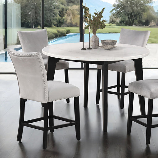 Sabro 5 Pc Dining Table Set Black - Casa Morelos / Coahuila Furniture (Oklahoma City, OK)