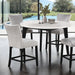 Sabro 5 Pc Dining Table Set Black - Casa Morelos / Coahuila Furniture (Oklahoma City, OK)