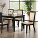 Kenyada 7 Pc Dining Table Set - Casa Morelos / Coahuila Furniture (Oklahoma City, OK)