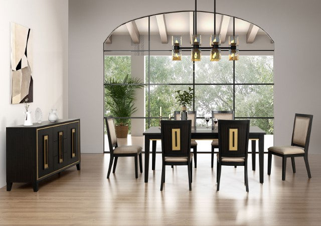 Kenyada 7 Pc Dining Table Set - Casa Morelos / Coahuila Furniture (Oklahoma City, OK)