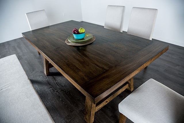 Losone Dining Table Set with Bench Rustic - Casa Morelos / Coahuila Furniture (Oklahoma City, OK)