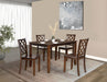Yamhill 5 Pc. Dining Table Set - Casa Morelos / Coahuila Furniture (Oklahoma City, OK)