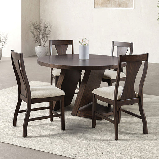 Holsworthy 5 Pc Dining Table Set - Casa Morelos / Coahuila Furniture (Oklahoma City, OK)