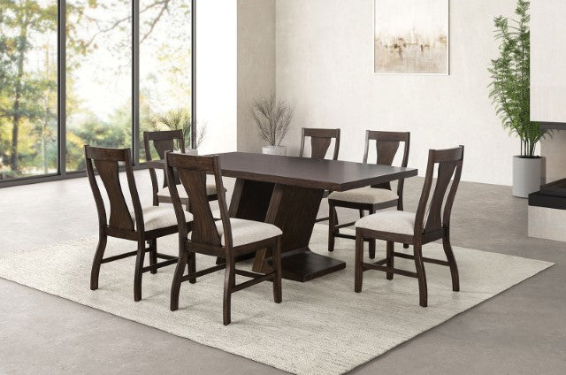 Holsworthy 7 Pc Dining Table Set - Casa Morelos / Coahuila Furniture (Oklahoma City, OK)