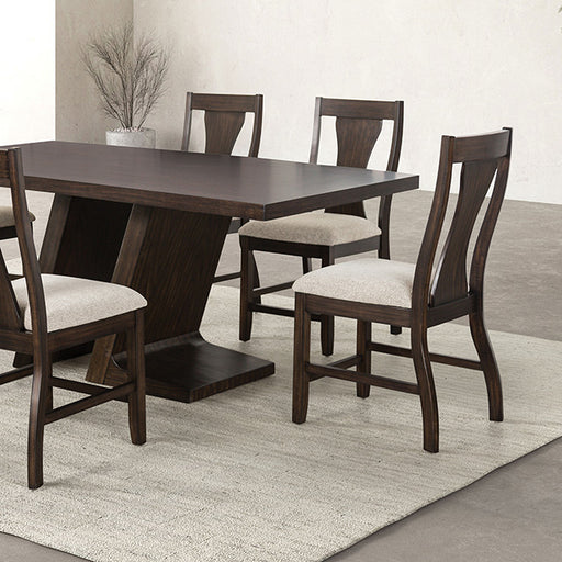 Holsworthy 7 Pc Dining Table Set - Casa Morelos / Coahuila Furniture (Oklahoma City, OK)