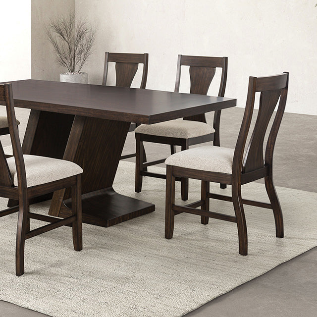Holsworthy 7 Pc Dining Table Set - Casa Morelos / Coahuila Furniture (Oklahoma City, OK)