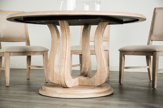 Orbetello 5 Pc Dining Table Set Natural - Casa Morelos / Coahuila Furniture (Oklahoma City, OK)