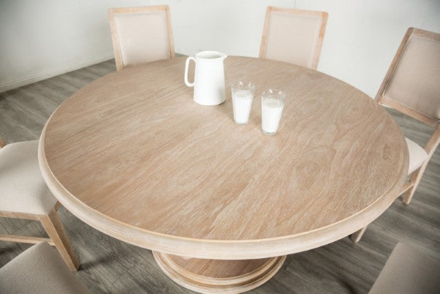 Orbetello 5 Pc Dining Table Set Natural - Casa Morelos / Coahuila Furniture (Oklahoma City, OK)