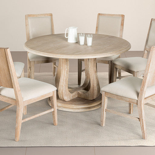 Orbetello 5 Pc Dining Table Set Natural - Casa Morelos / Coahuila Furniture (Oklahoma City, OK)