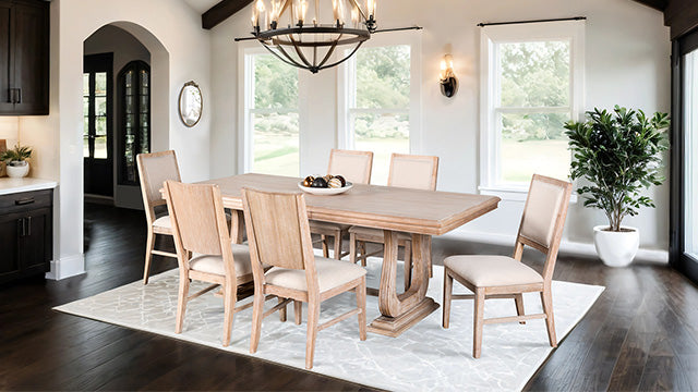 Orbetello 7 Pc Dining Table Set - Casa Morelos / Coahuila Furniture (Oklahoma City, OK)